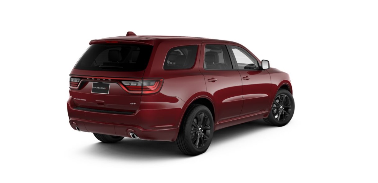 2018 Dodge Durango GT Red Rear Exterior